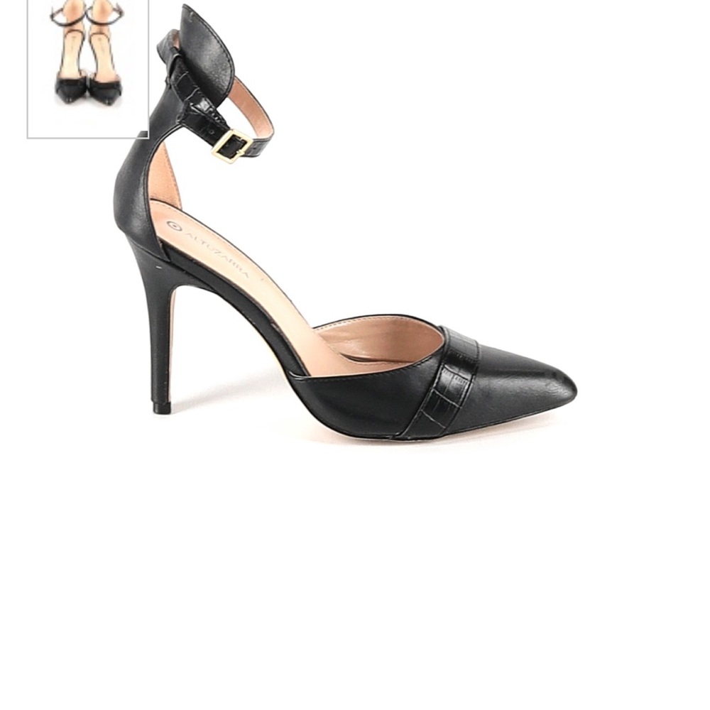 Altuzarra target black point heels